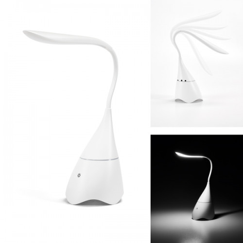 Luminária de mesa com caixa de som
